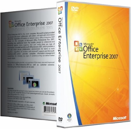 Microsoft Office 2007 Enterprise + Visio Premium + Project Pro + SharePoint